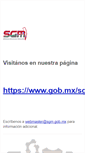 Mobile Screenshot of mapserver.sgm.gob.mx